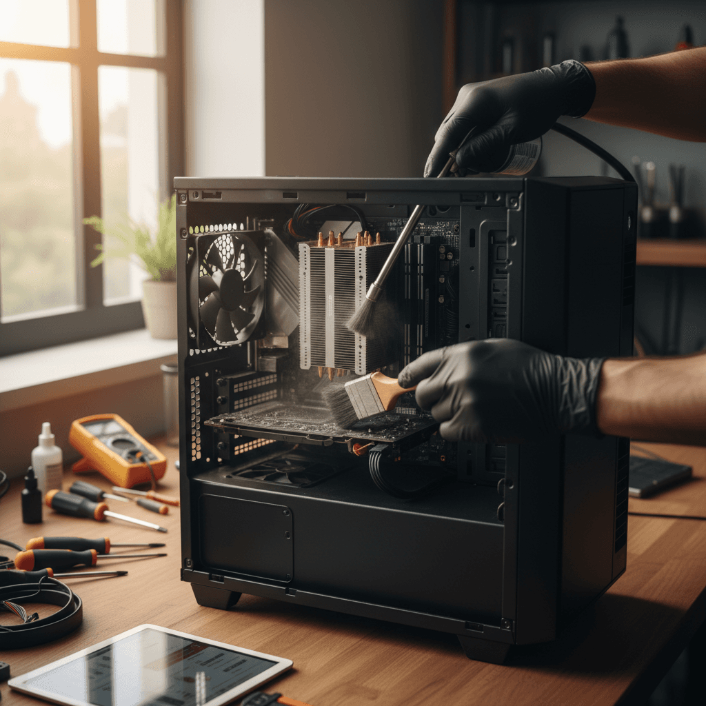 Computer recycling and data destruction service